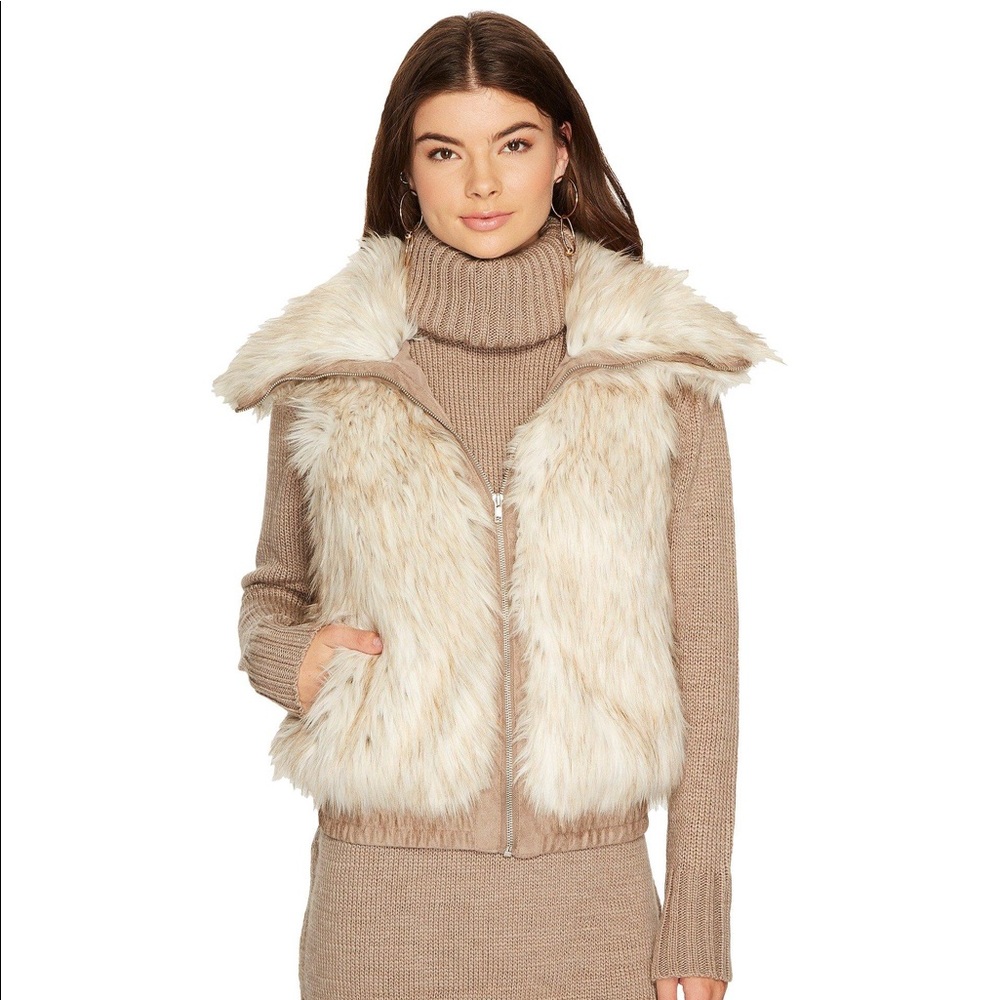 BB DAKOTA Faux Fur Vest